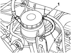 CNG INJECTION SYSTEM PRESSURE REDUCTION UNIT COOLING CIRCUIT PIPE(1) - R R