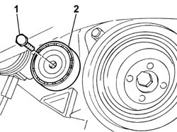 AUXILIARY BELT FIXED TENSIONER (ONE) - R+R