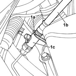 HOSE FROM CLUTCH PUMP - R R