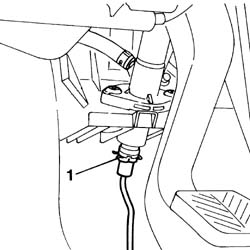 HOSE FROM CLUTCH PUMP - R R