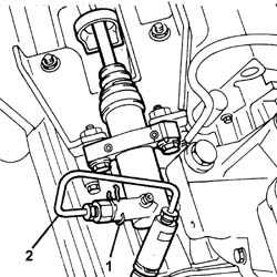 HOSE FROM CLUTCH PUMP - R R