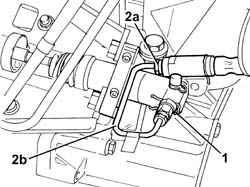 PIPE FROM VIBRATION DAMPER TO SLAVE CYLINDER