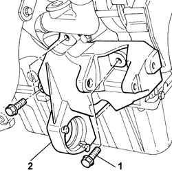 INTERMEDIATE DRIVE SHAFT MOUNT - R R