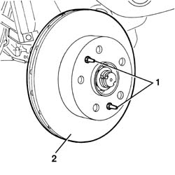 FRONT BRAKE DISCS R R