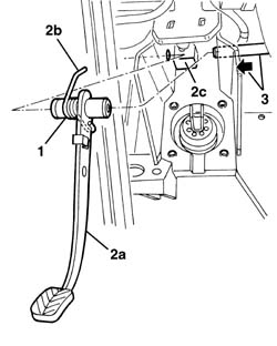 BRAKE PEDAL - R+R MANUAL GEARBOX VERSIONS