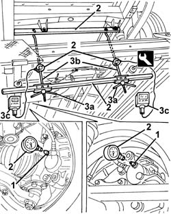 LOAD PROPORTIONING VALVE CONTROL - CHECK AND ADJUST