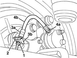 FLEXIBLE PIPE TO REAR BRAKE CALIPERS