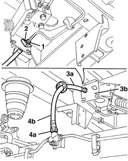 INTERMEDIATE HOSE TO REAR BRAKES - R+R