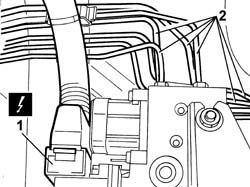 ABS HYDRAULIC AND ELECTRONIC CONTROL UNIT