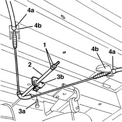 HANDBRAKE CABLE - R+R