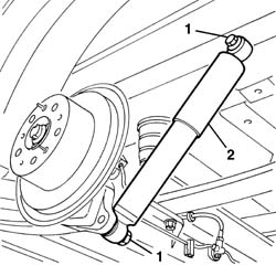 REAR SUSPENSION AXLE - R+R INCLUDES BLEEDING