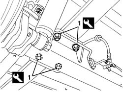 REAR SUSPENSION AXLE - R+R INCLUDES BLEEDING