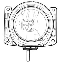 LEFT FOG LAMP - R.& R.