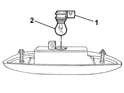 THIRD BRAKE LIGHT - R R