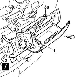 ASHTRAY COMPARTMENT FLAP-R R