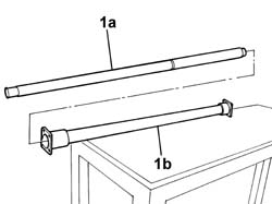 SHELL WITH REAR TRACTION TRANSMISSION SHAFT - R.R.