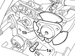 FLYWHEEL ON CAMSHAFT - R.R.