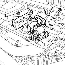 VARIABLE GEOMETRY TURBOCHARGER EXHAUST MANIFOLD ASSEMBLY SLEEVELEADING TO EXHAUST PIPE R R