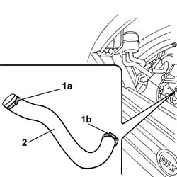 VARIABLE GEOMETRY TURBOCHARGER EXHAUST MANIFOLD ASSEMBLY SLEEVELEADING TO EXHAUST PIPE R R
