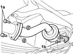 CATALYTIC CONVERTER WITH FLEXIBLE SECTION - R.R.