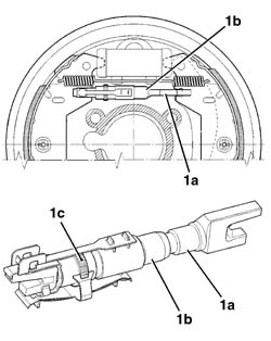 REAR BRAKE SHOES - R.R.