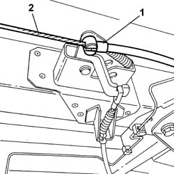HANDBRAKE CABLE INTERMEDIATE SECTION - R.R.