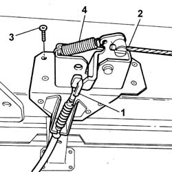HANDBRAKE LINKAGE SUPPORTS AND IDLERS - R.R.
