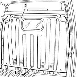 CAB REAR PARTITION - R.R.