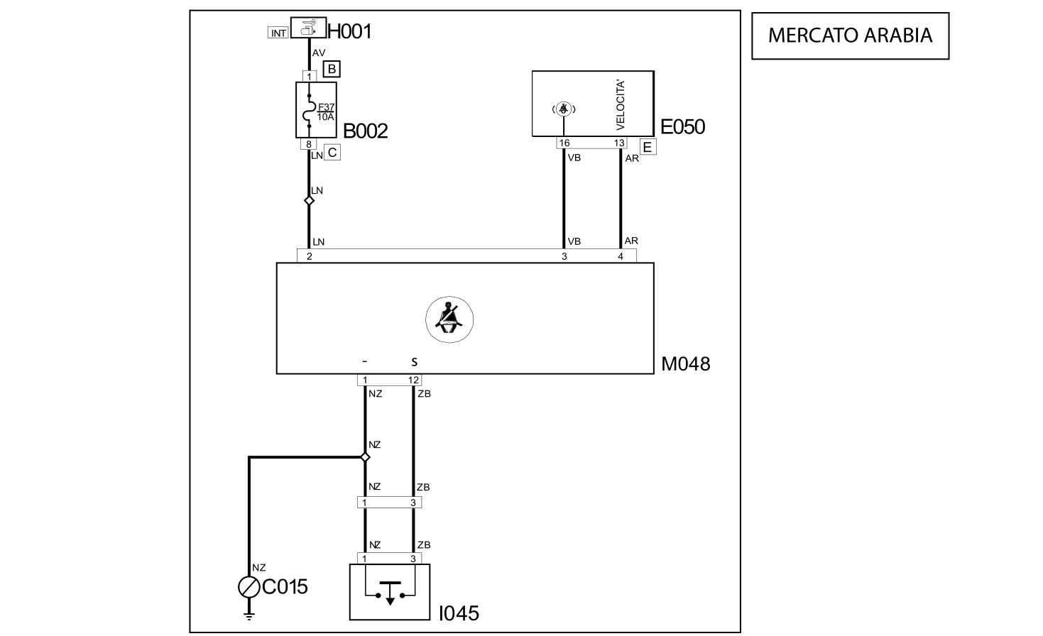 INSTRUMENT PANEL WIRING DIAGRAM