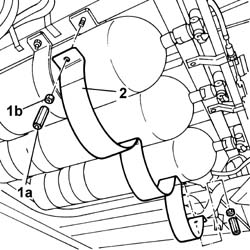 CNG CANISTER MOUNTING BRACKET - R.R.