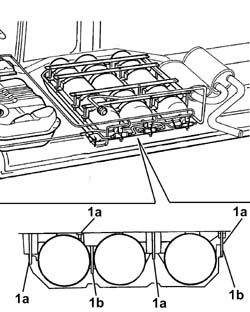 CNG CANISTER MOUNTING BRACKET - R.R.