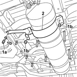 GPL TANK MOUNTING BRACKET -R.R.