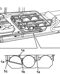 GPL TANK MOUNTING BRACKET -R.R.