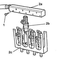 CNG INJECTOR HOLDER BRACKET