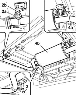 REAR EXHAUST SILENCER - R + R