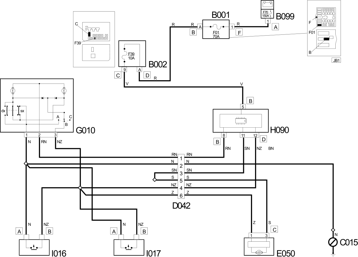 COURTESY LIGHTS WIRING DIAGRAM