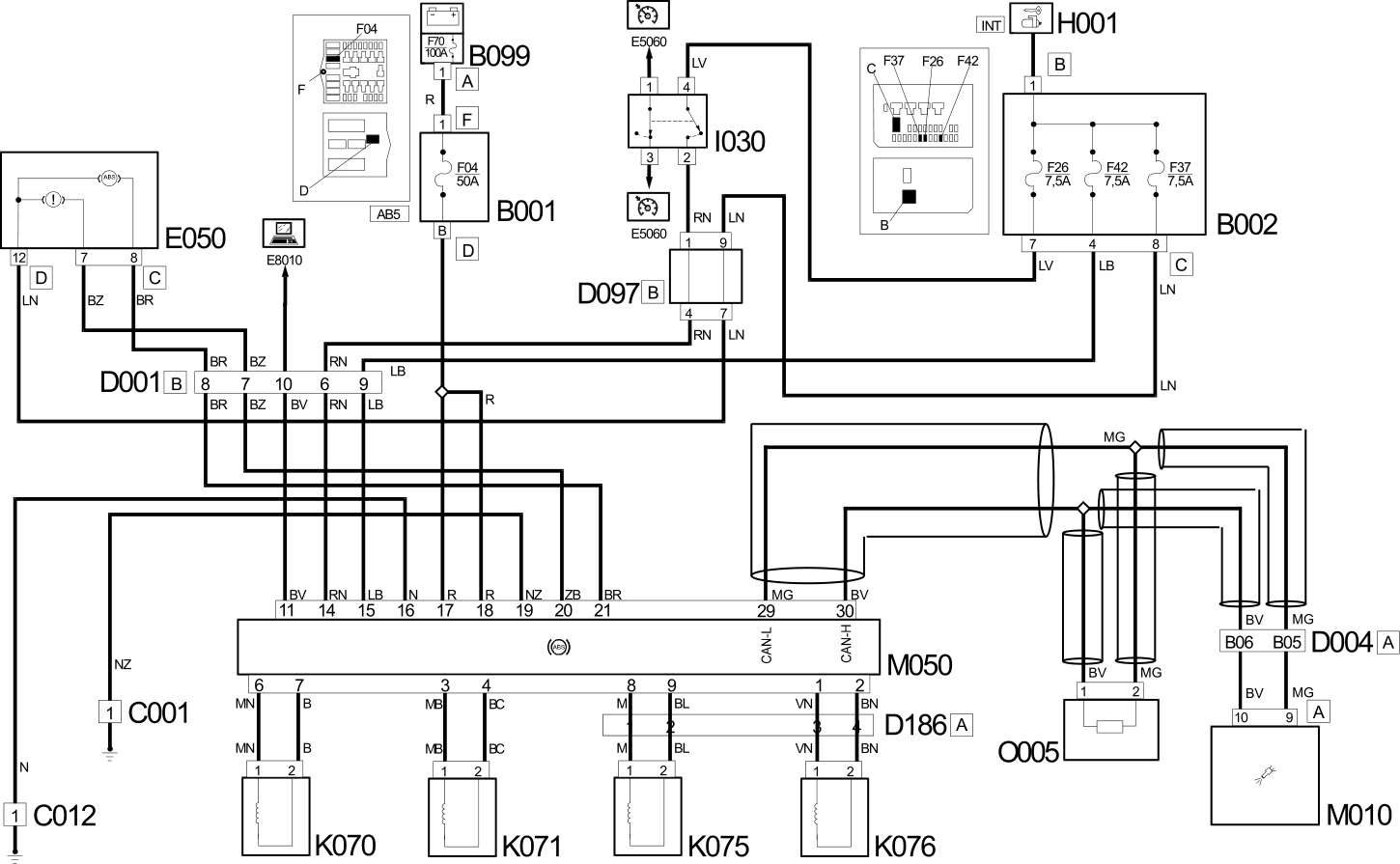 ABS WIRING DIAGRAM