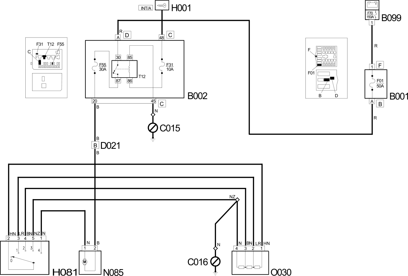 HEATER WIRING DIAGRAM