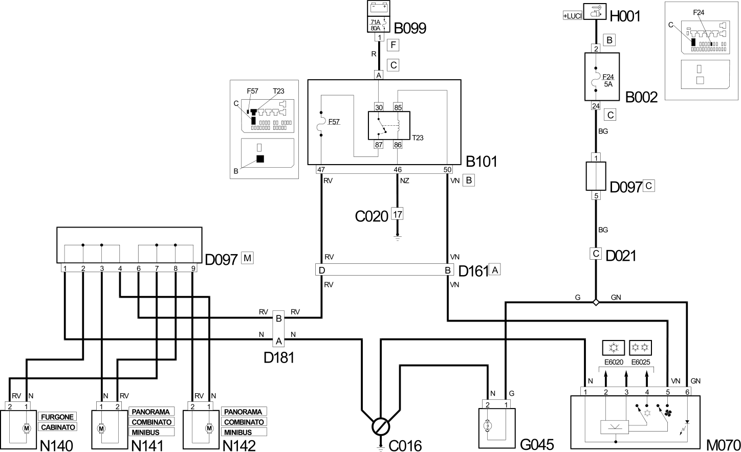SUPPLEMENTARY HEATER WIRING DIAGRAM