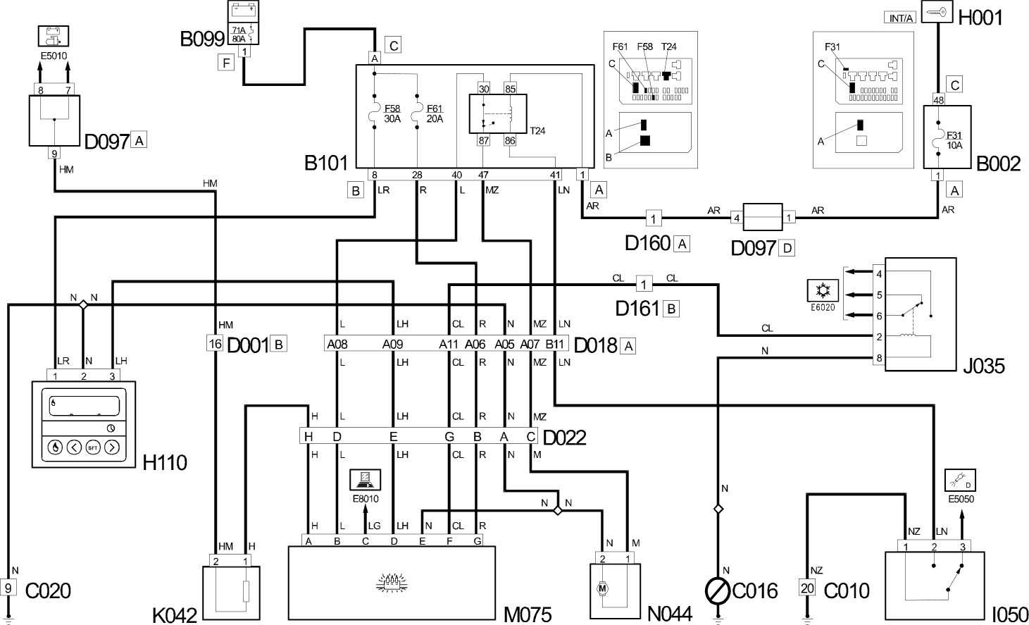 ADDITIONAL HEATER WIRING DIAGRAM