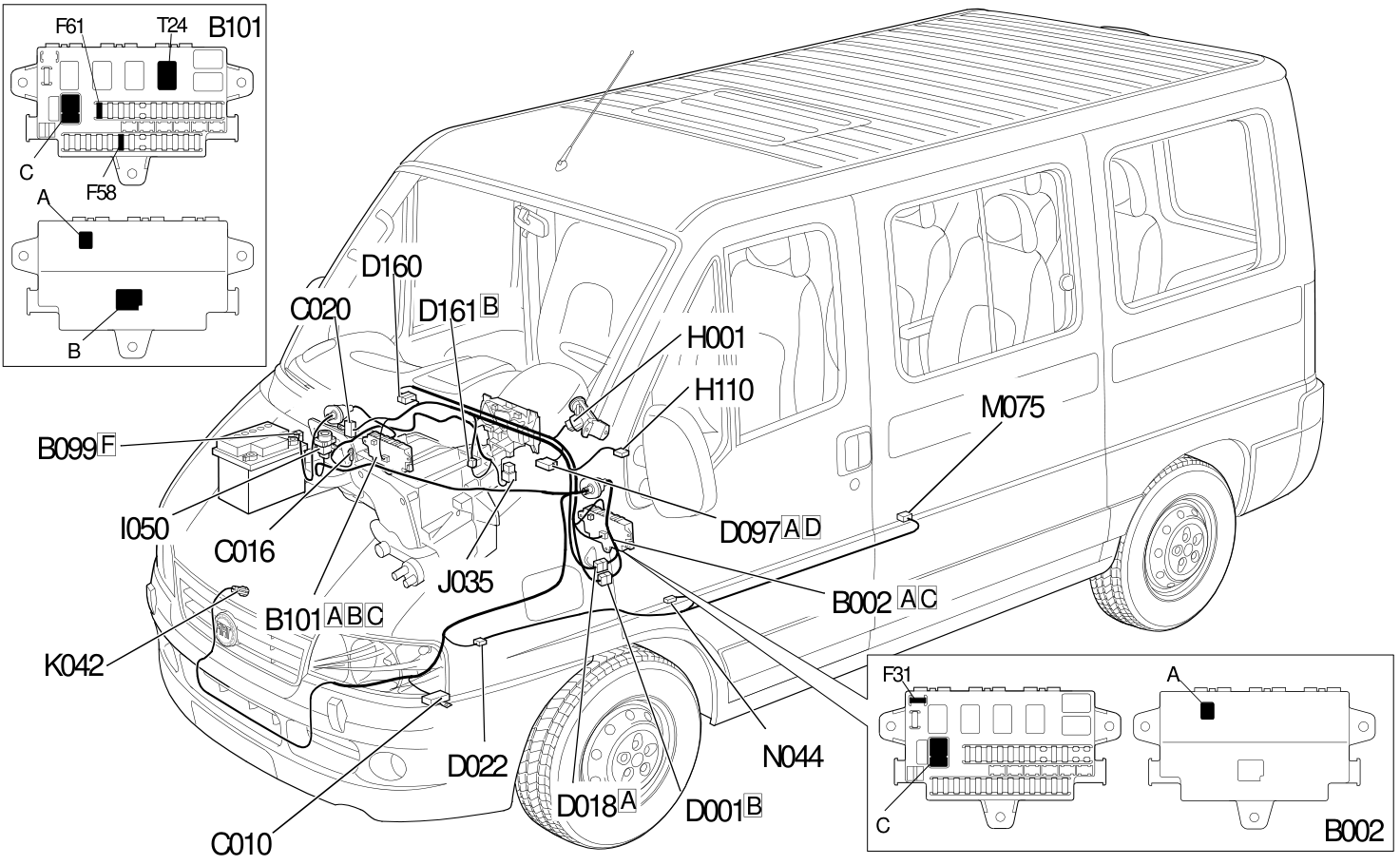 ADDITIONAL HEATER LOCATION COMPONENTS