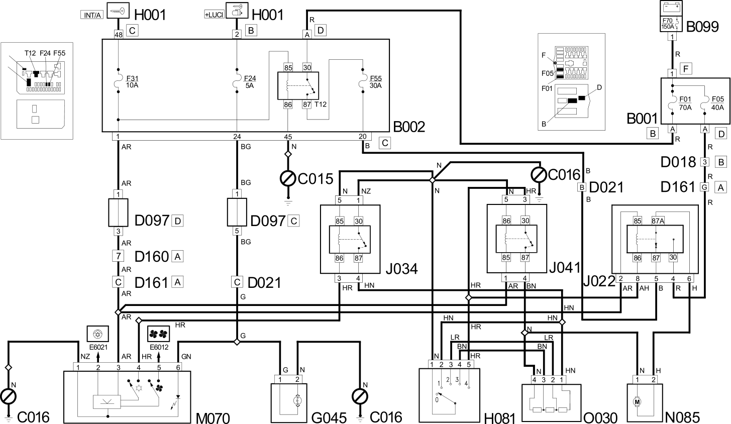 AIR CONDITIONING WIRING DIAGRAM