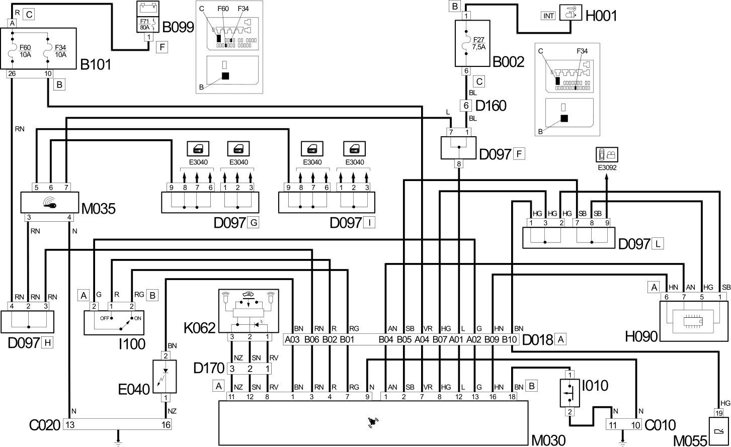 ALARM WIRING DIAGRAM