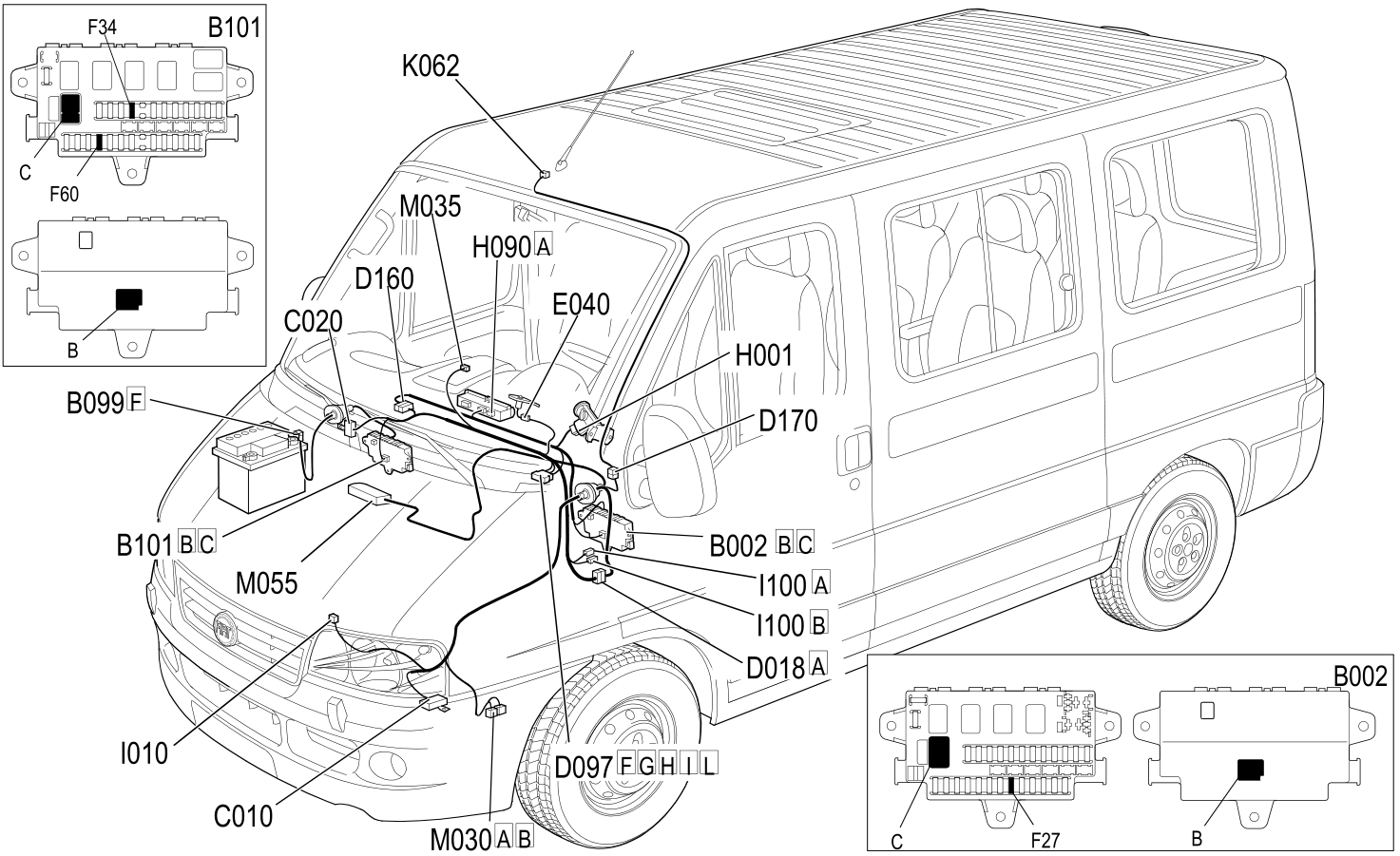 ALARM LOCATION COMPONENTS