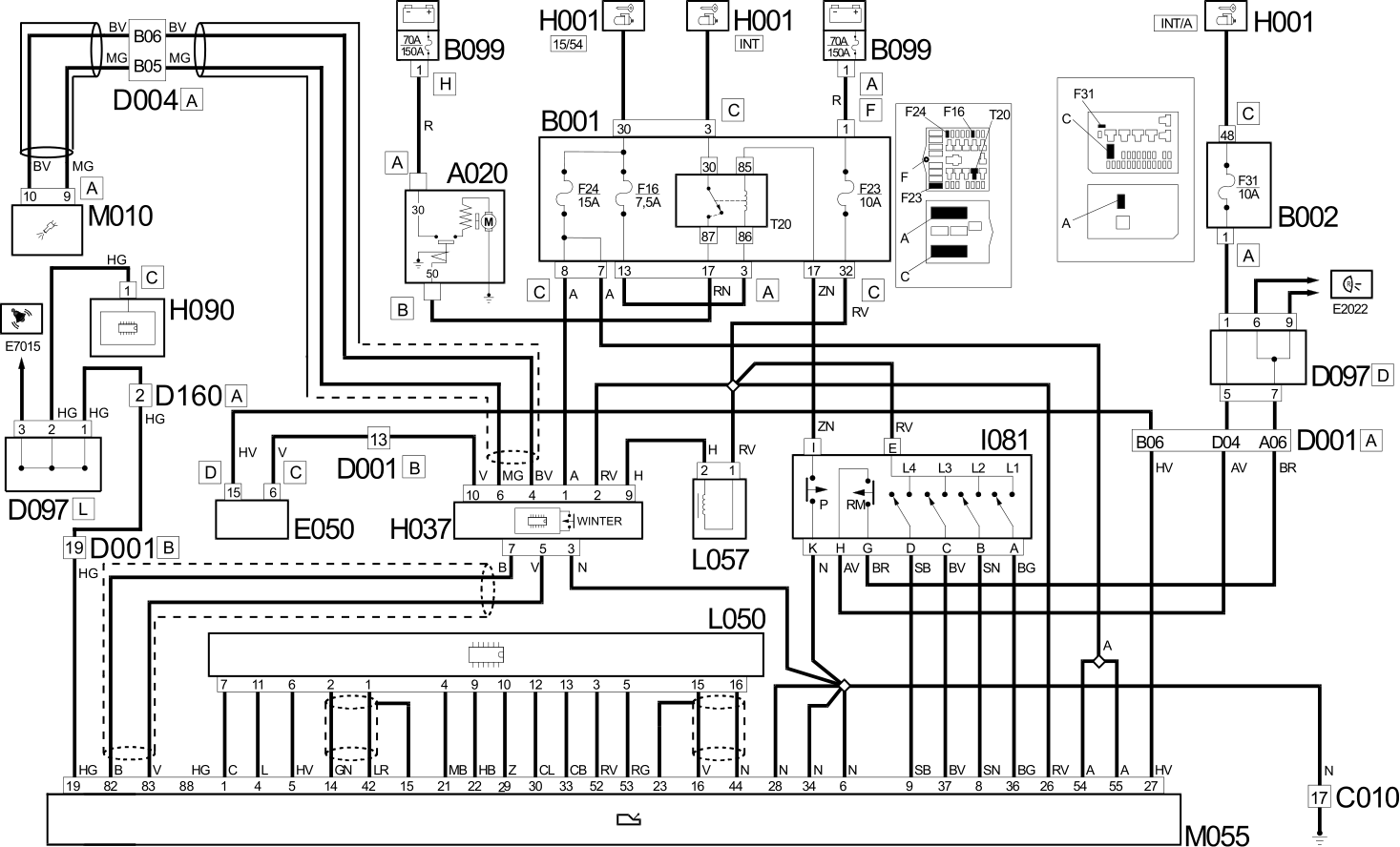 AUTOMATIC TRANSMISSION WIRING DIAGRAM
