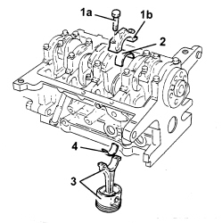 ENGINE - DISMANTLE AND REASSEMBLE FOLLOWING OPERATION 1004E10 - WASH AND CHECK DISMANTLED PARTS - REFIT CYLINDER HEAD AND OIL SUMP - DOES NOT INCLUDE REPAIRS TO CYLINDER HEAD AND AUXILIARY UNIT