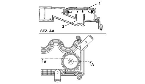 CRANKCASE VAPOUR/GAS RECIRCULATION SYSTEM