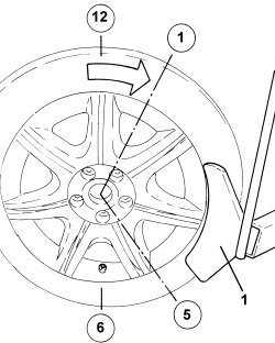 TYRE INFLATION PRESSURE SENSOR (ONE)