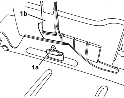 BATTERY FASTENING BELT/RETAINERS - REPLACE