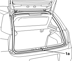 TAILGATE COMPARTMENT SEAL - R+R